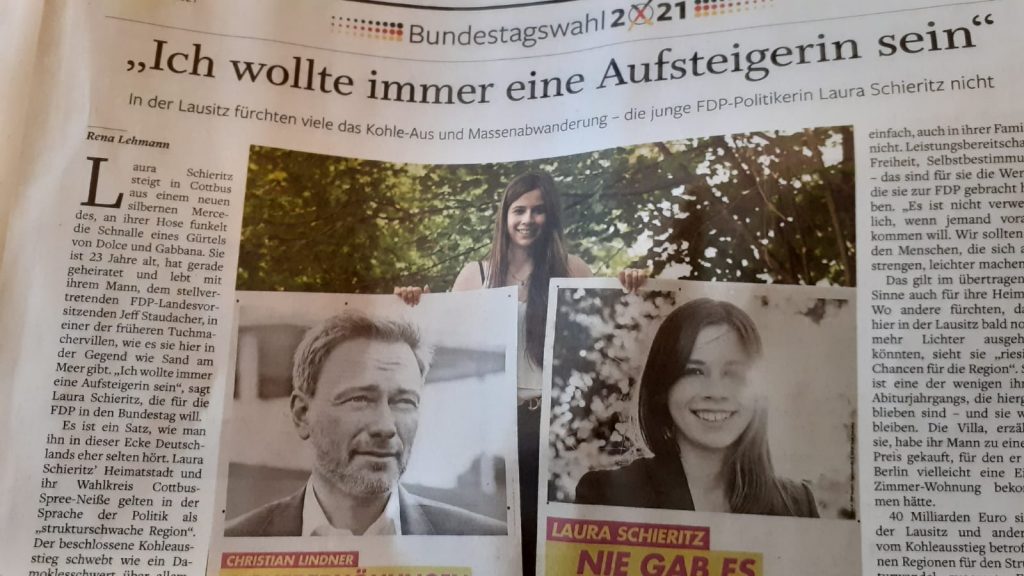 „Aufsteigerin“ Laura Schieritz kämpft für ihre Region – und die FDP